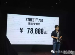 <b>大只500平台官网哈雷Street750现车售罄，预定成风</b>